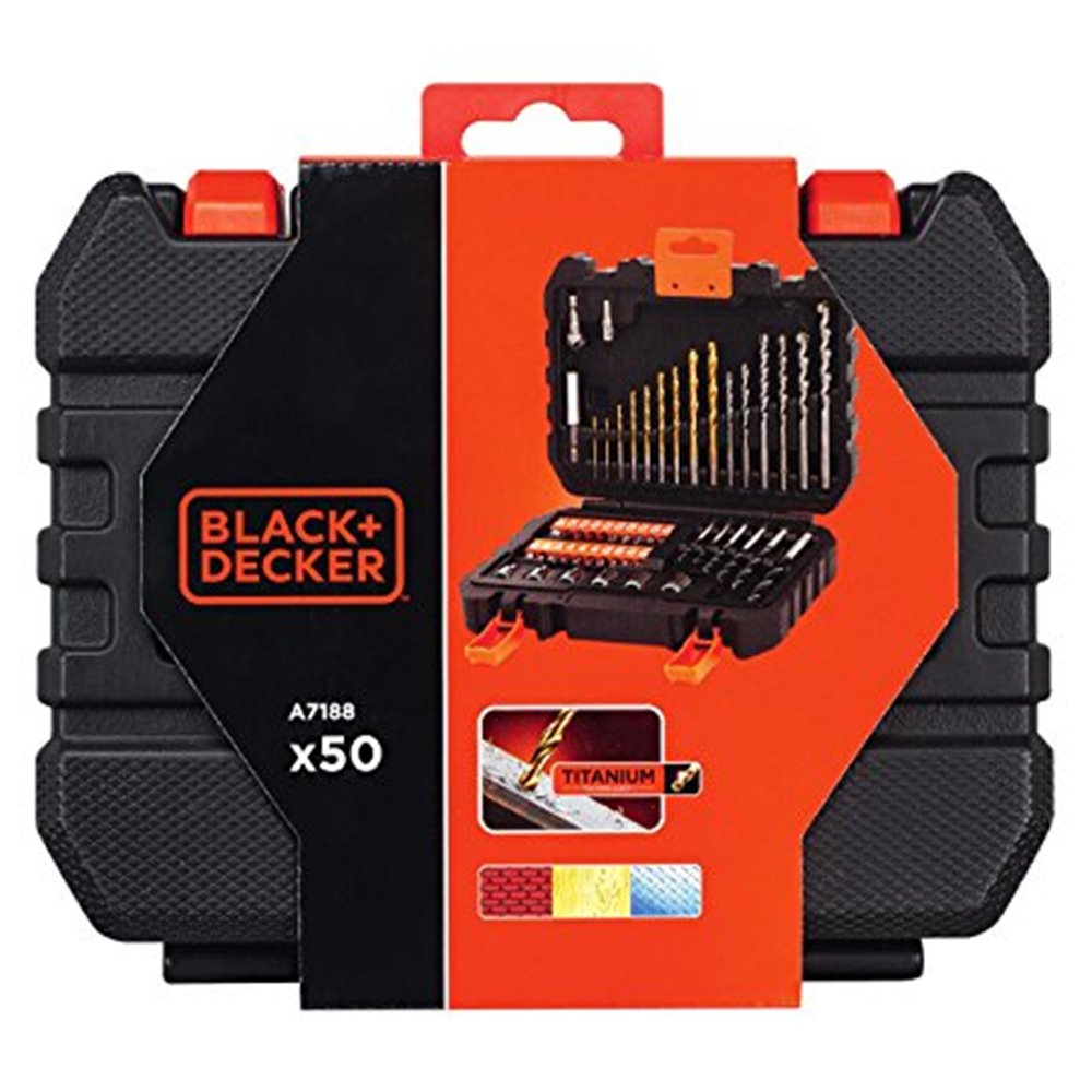 A7188  50 szt. zestaw akcesoriów wiert.-wkręt.