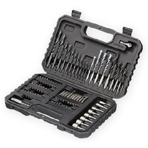 A7219  80 szt. akcesoria do wiercenia i wkręc.