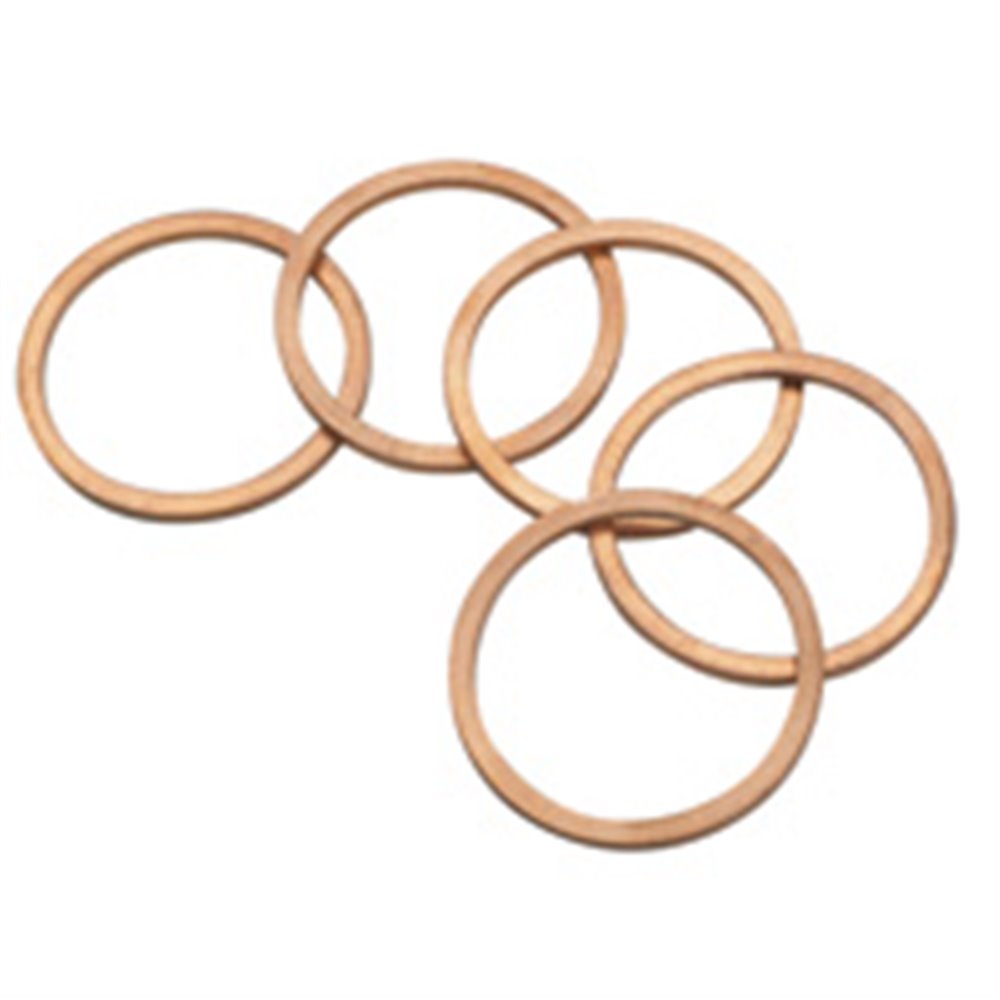 D215854 Pierścienie miedziane 5 szt.