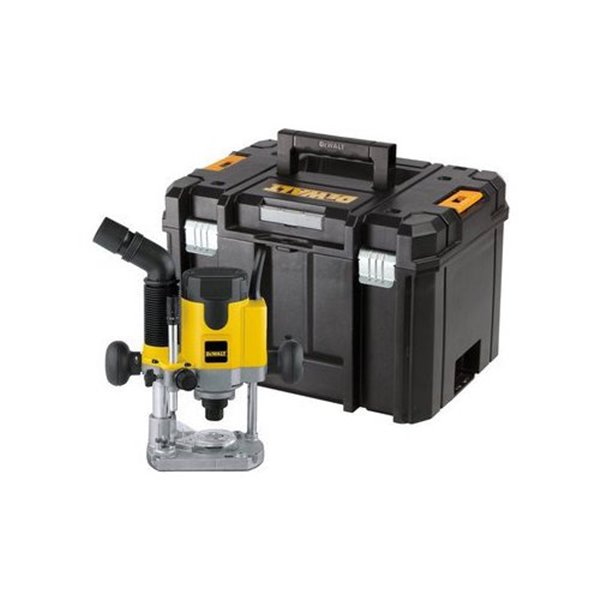 DW622KT Frezarka górnowrzecionowa 12 mm ze zmienną prędkością, 1400 W + TSTAK