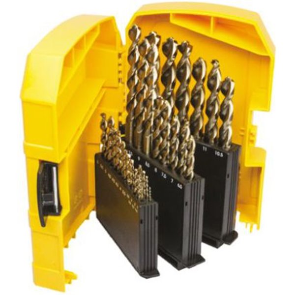 DT4957 zestaw wierteł kobaltowych do metalu w kasecie