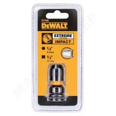 DT7508 Przejściówka do zakrętarek udarowych EXTREME IMPACT z 1/2 na 1/4 cala