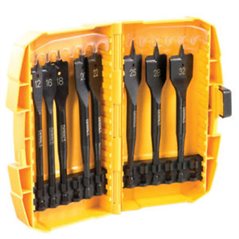 DT7943B 8-elementowy zestaw wierteł do frezowania drewna