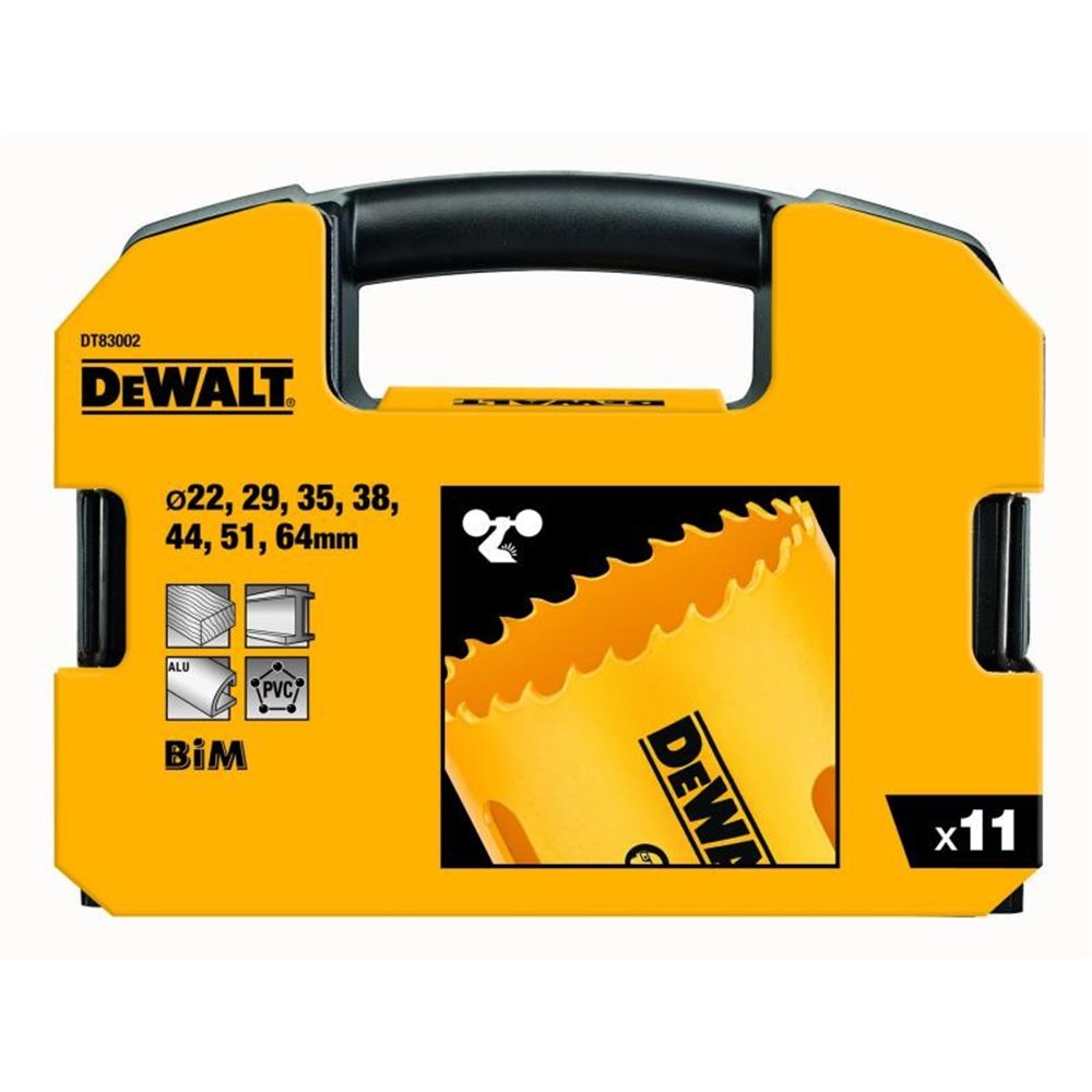 DT83002 zestaw otwornic 11 el.