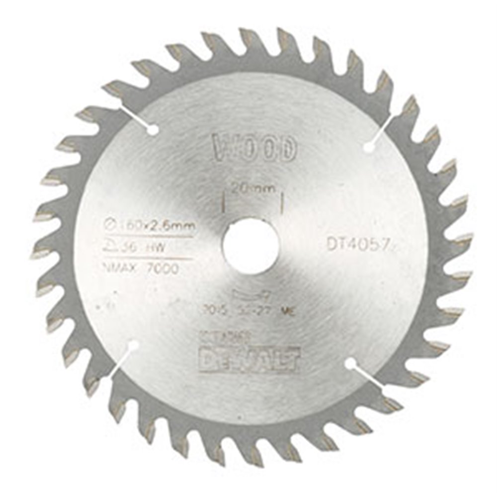 DT4057 tarcza 160/20mm 36z