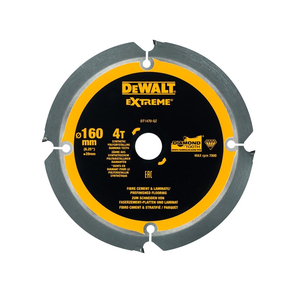 DT1470 tarcza do włóknocementu 160/20mm 4z