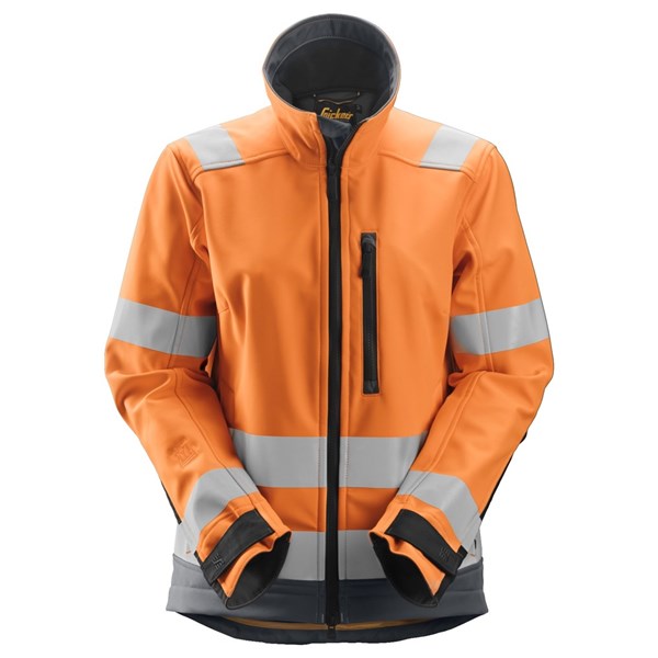 1237 Kurtka Odblaskowa Soft Shell AllroundWork - damska, EN 20471/2/3