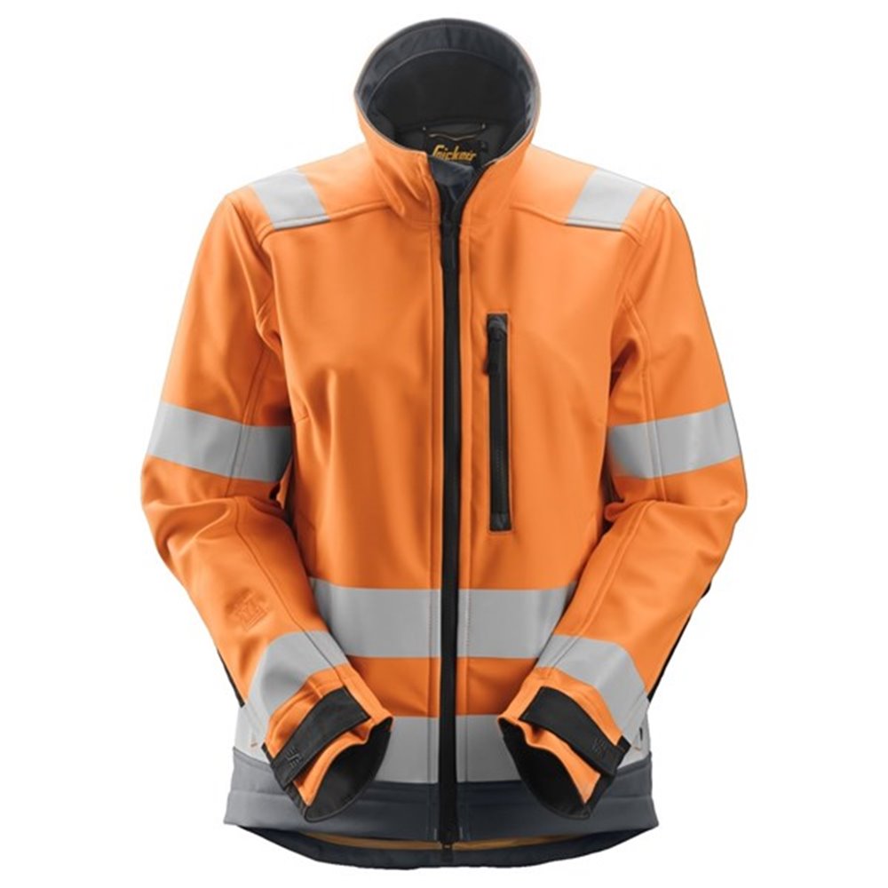 1237 Kurtka Odblaskowa Soft Shell AllroundWork - damska, EN 20471/2/3
