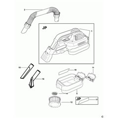 DC5151H Filtr do odkurzacza DCV517N Część 12