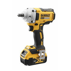 DCF894HP2 Kompaktowy akumulatorowy klucz udarowy z systemem inteligentnego doboru momentu obrotowego z kufrem, 2x bateriami 5Ah 