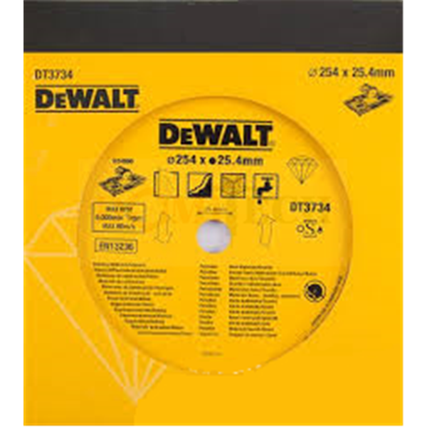 DT3734 tarcza diamentowa  250mm, do porcelany i kamienia