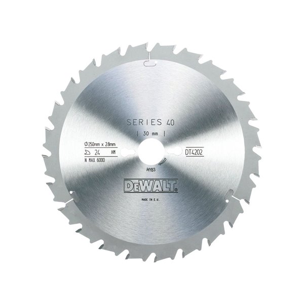 DT4202 tarcza do pilarki stacj. 250x30mm 24 zęby