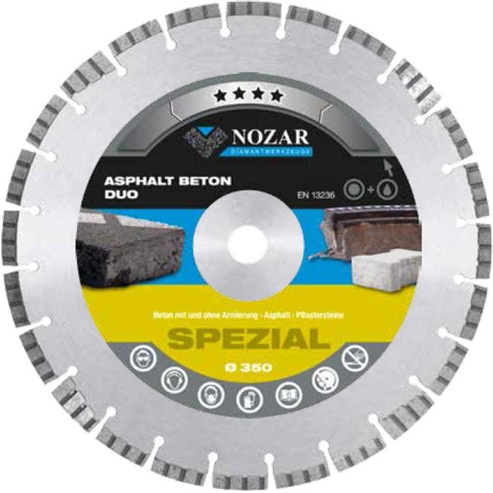 Duo Asfalt Beton 10 350mm Profi Line