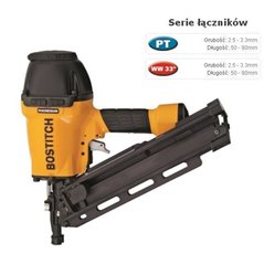 F33PTSM-E GWOŹDZIARKA NA GWOŹDZIE ŁĄCZONE SZEREGOWO TAŚMĄ PAPIEROWĄ POD KĄTEM 33° + WALIZKA