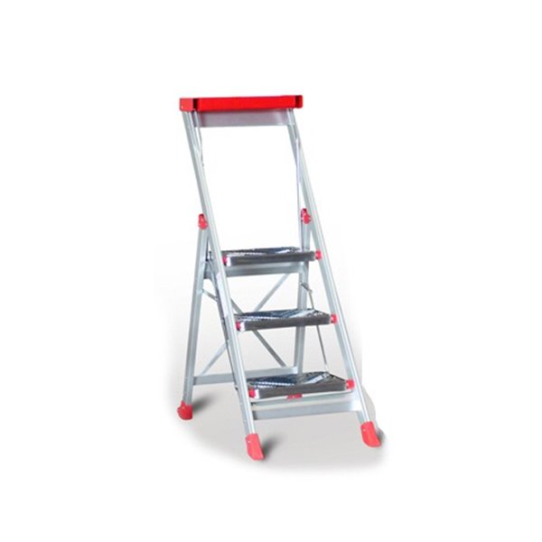 Schody z aluminium z poręczami Faraone SGP03.P.17