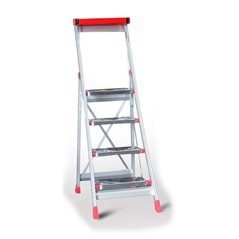 Schody z aluminium z poręczami Faraone SGP04.P.17