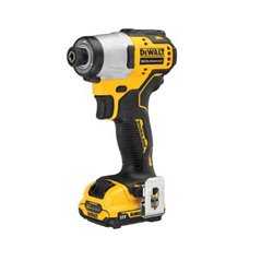 DCK2110L2T Zestaw Combo 12 V (Wiertarko-wkrętarka DCD701 + Zakrętarka udarowa DCF801)