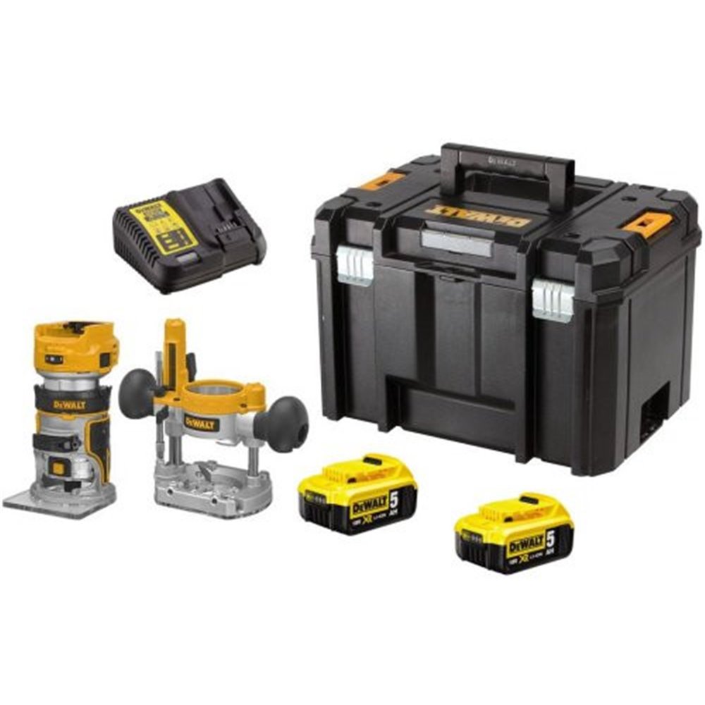 DCW604P2 Frezarka akumulatorowa 18V