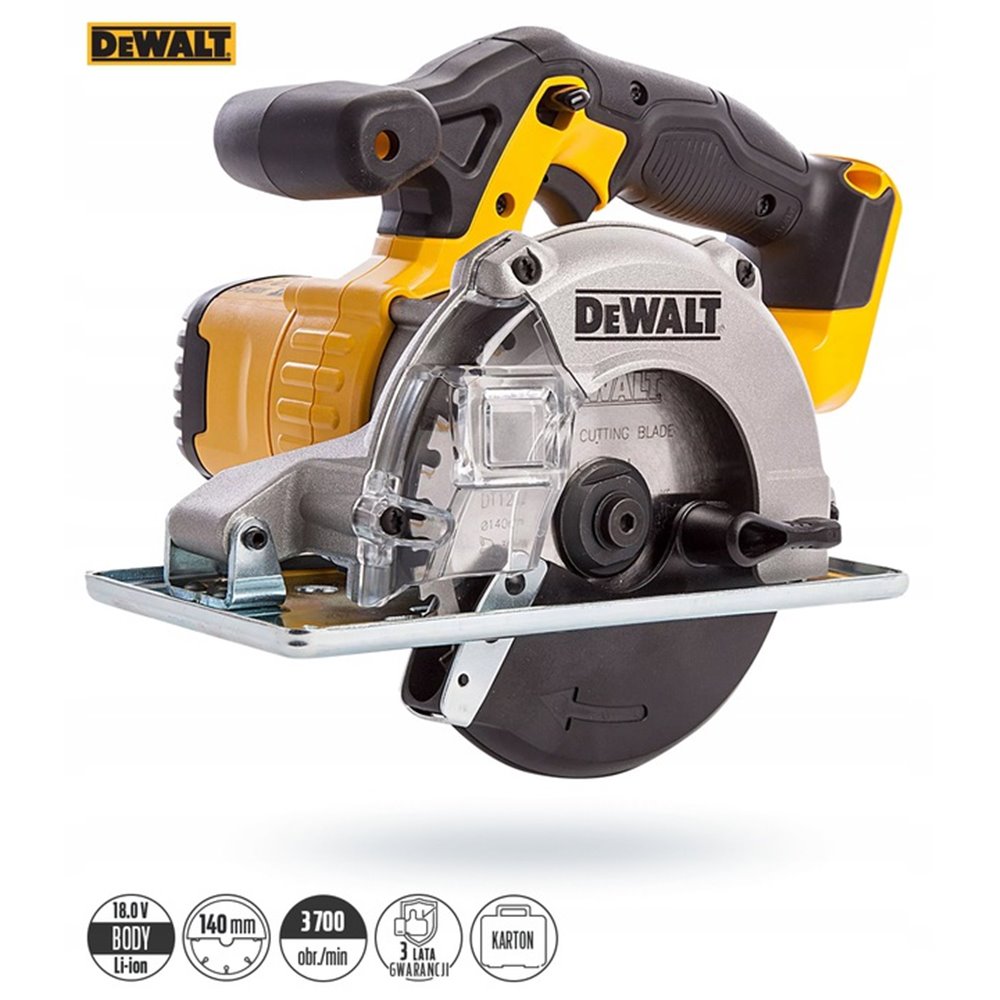 DCS373N Akumulatorowa pilarka tarczowa do metalu 18V