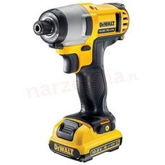 DCF815D2 Akumulatorowa zakrętarka udarowa 10,8V(1/4")