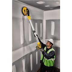 DCE800T2 Akumulatorowa szlifierka do płyt g-k + ładowarka + akumulatory