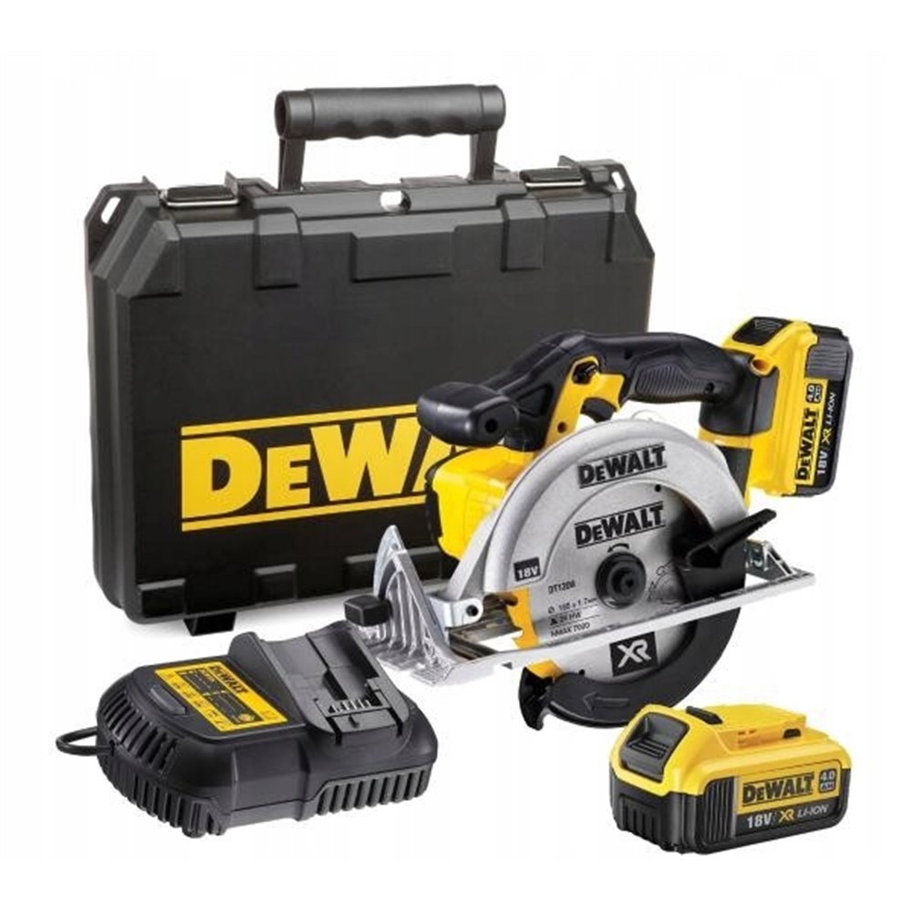 DCS391M2 Pilarka tarczowa 18V 2 akum LI 4,0Ah kufer