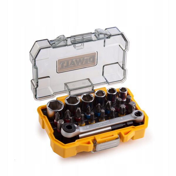 DT71516 DEWALT ZESTAW BITY NASADKI GRZECHOTKA 24el