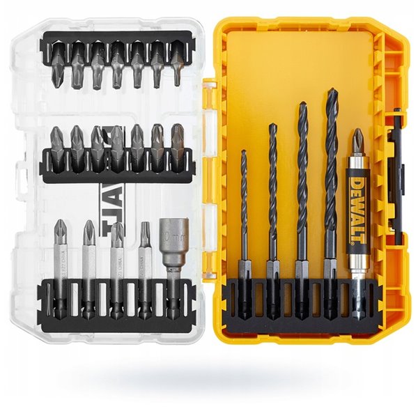 DEWALT DT70707 + KUBEK Zestaw bitów wierteł 25 szt