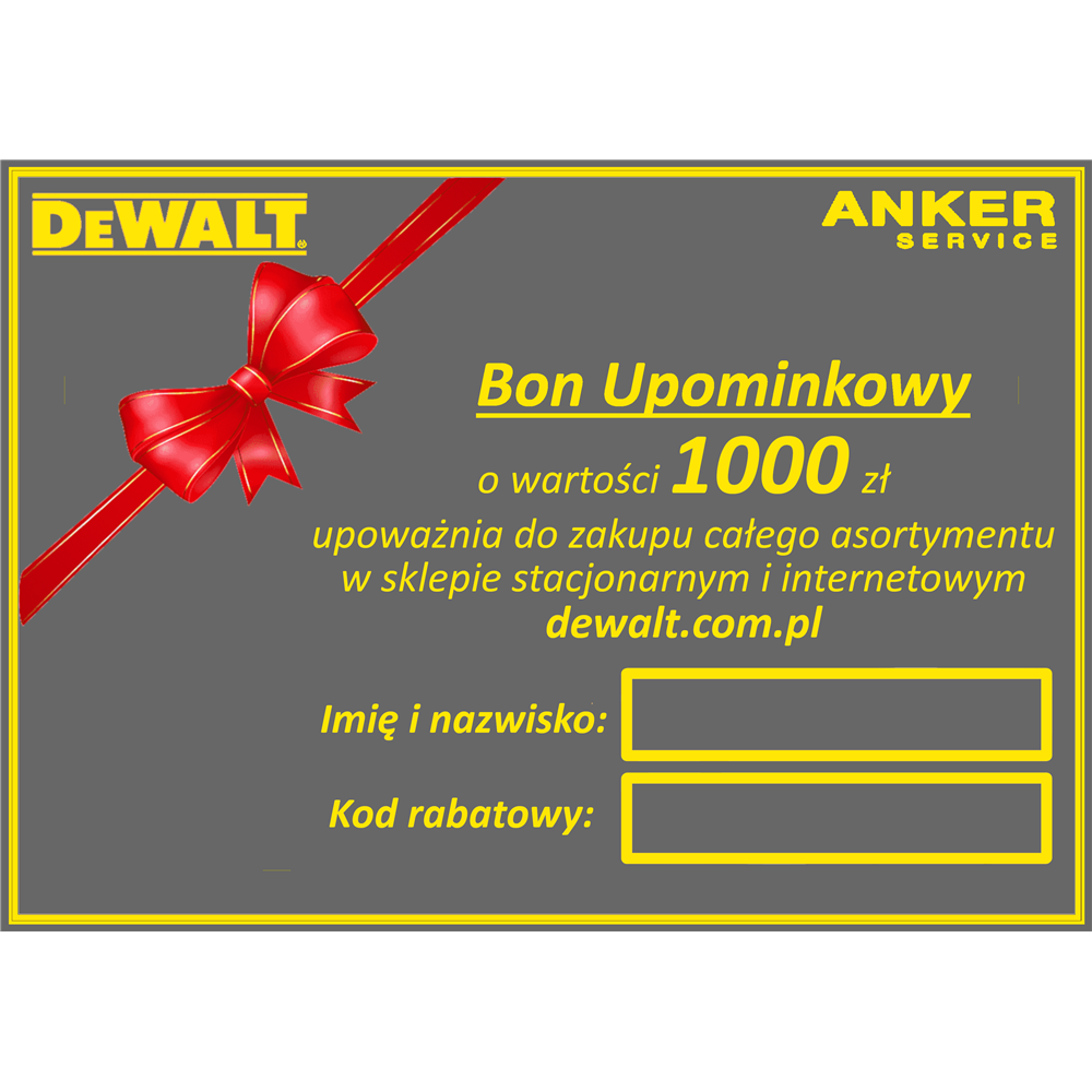 Bon podarunkowy 1000zł
