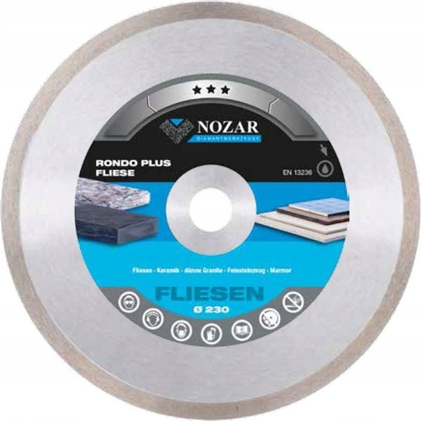 Tarcza diamentowa NOZAR Fliese Rondo Plus 125mm