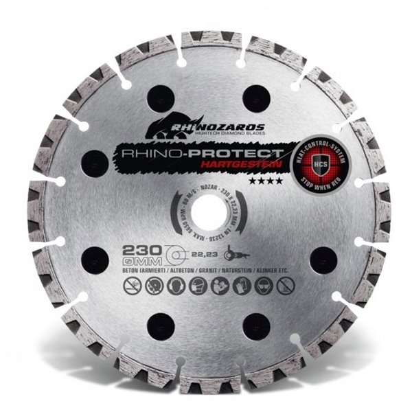 Tarcza diamentowa NOZAR 230mm Rhino Protect