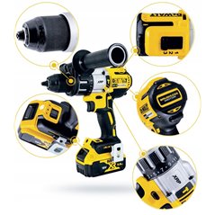 DCK276P2 Zestaw combo Wiertarko-wkrętarka + Zakrętarka