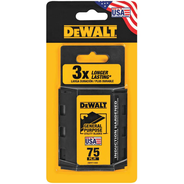 DWHT11004-7 Ostrza do noża hartowane 75 szt.