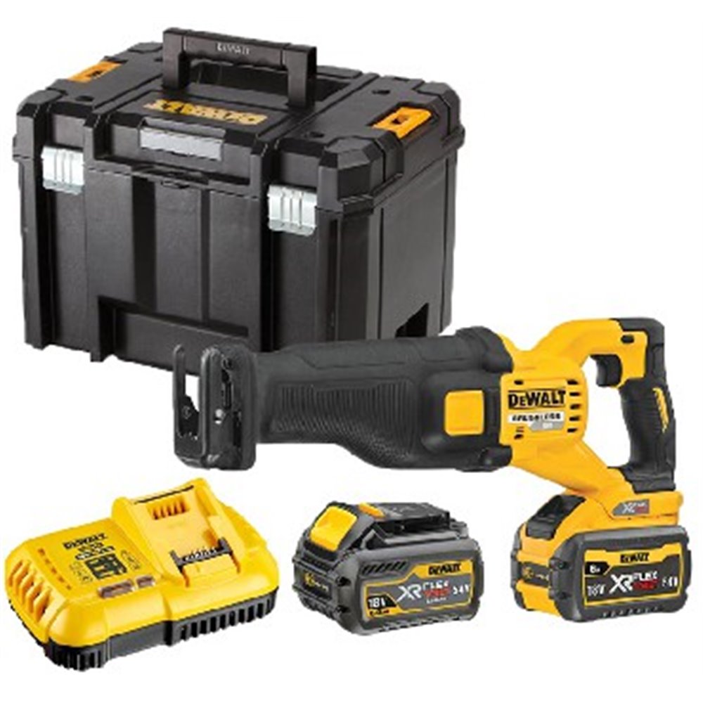 DCS389X2 Pilarka szablasta 2x DEWALT 18/54 XR FLEXVOLT Battery pack 9.0Ah