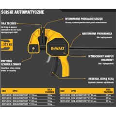 DWHT0-83193 Ścisk automatyczny L 300mm