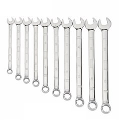 DWMT19227-1 10 el. zestaw kluczy płasko-oczkowych