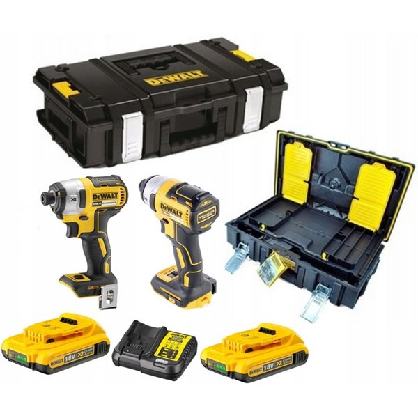 DCF887D2 Zakrętarka udarowa 18V 2Ah