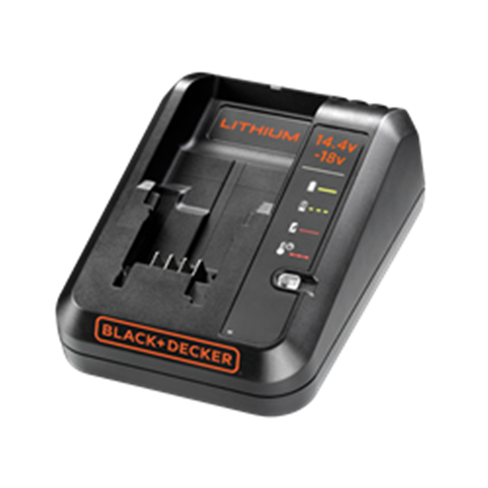 BDC1A ŁADOWARKA Kompatybilna z akumulatorami Black & Decker Li-Ion 14.4V oraz 18V