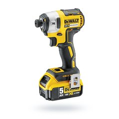 DCF887P2  Zakrętarka BL 1/4 18V 2 akum LI 5,0Ah kufer