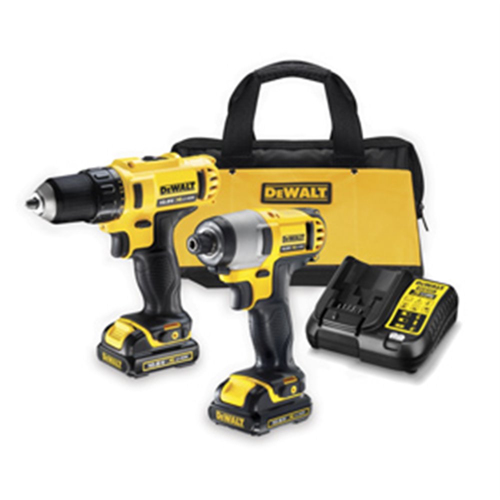 DCK211C2  Zestaw DCD710, DCF815, 2x 1,3Ah