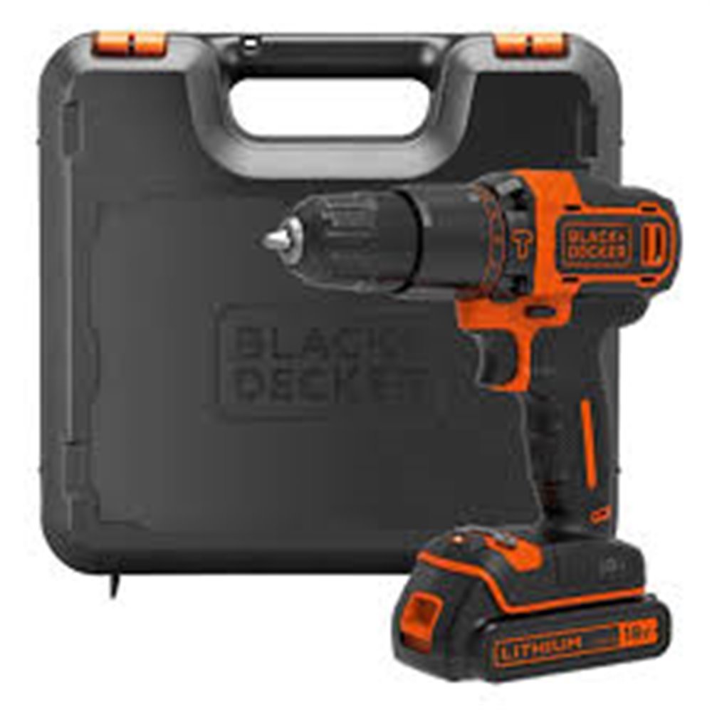 BDCHD18K Wiertarko-wkrętarka Li-Ion 18V z udarem, w walizce