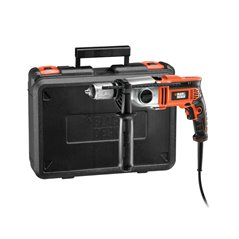 KR7532K  Wiertarka udarowa 750 W, 13 mm, 2 biegi, kuferek